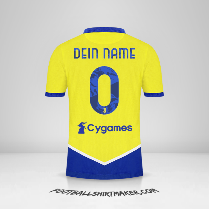 Trikot Juventus FC 2021/2022 III -  dein name - 0