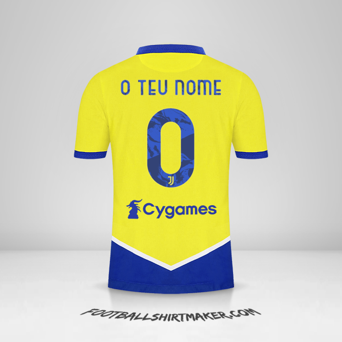 Camisola Juventus FC 2021/2022 III -  o teu nome - 0