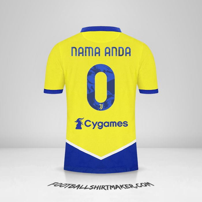 Jersey Juventus FC 2021/2022 III -  nama anda - 0
