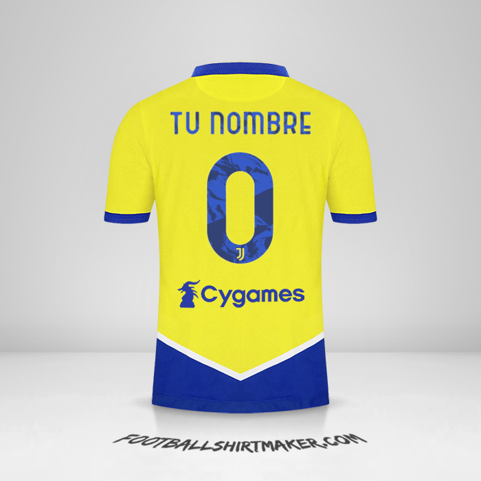 Jersey Juventus FC 2021/2022 III -  tu nombre - 0