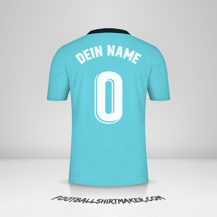 Trikot Real Madrid CF 2021/2022 III -  dein name - 0