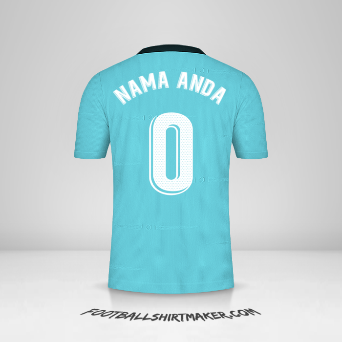 Jersey Real Madrid CF 2021/2022 III -  nama anda - 0