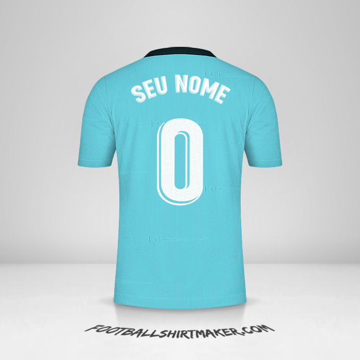 Camisa Real Madrid CF 2021/2022 III -  seu nome - 0