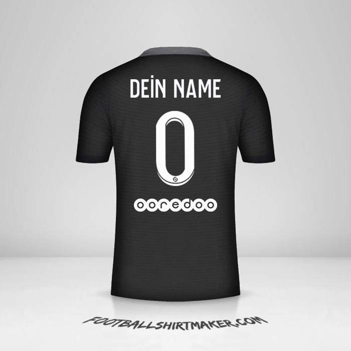 Trikot Paris Saint Germain 2021/2022 III -  dein name - 0