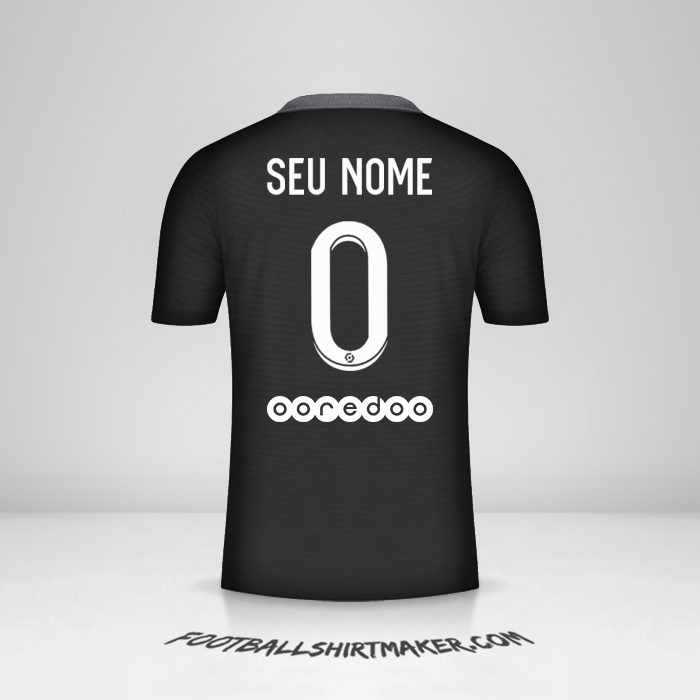 Camisa Paris Saint Germain 2021/2022 III -  seu nome - 0