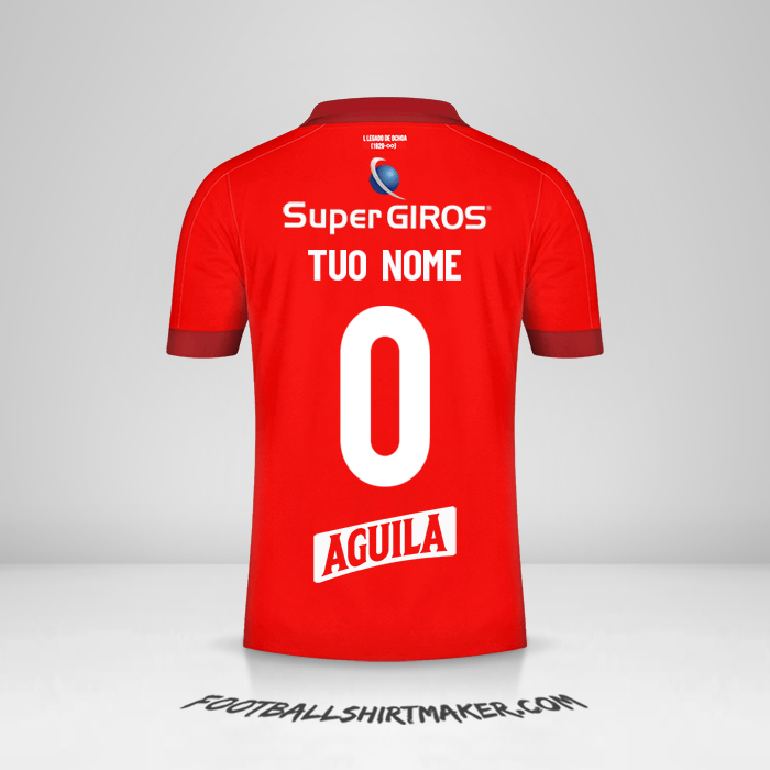 Maglia America de Cali 2022 -  tuo nome - 0