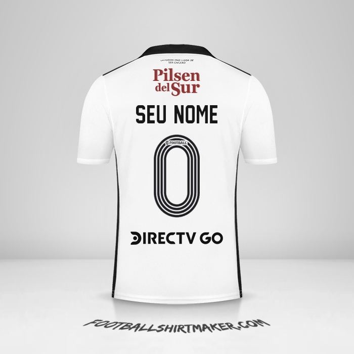 Camisa Colo Colo 2022 -  seu nome - 0