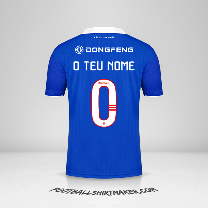 Camisola Universidad de Chile 2022 -  o teu nome - 0