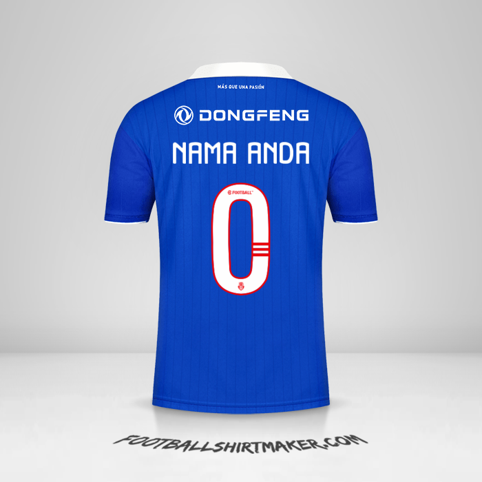 Jersey Universidad de Chile 2022 -  nama anda - 0