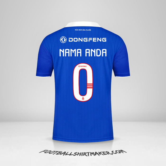 Jersey Universidad de Chile 2022 -  nama anda - 0