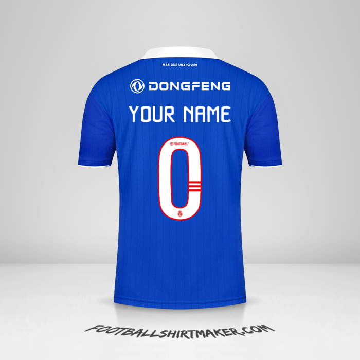 Jersey Universidad de Chile 2022 -  your name - 0