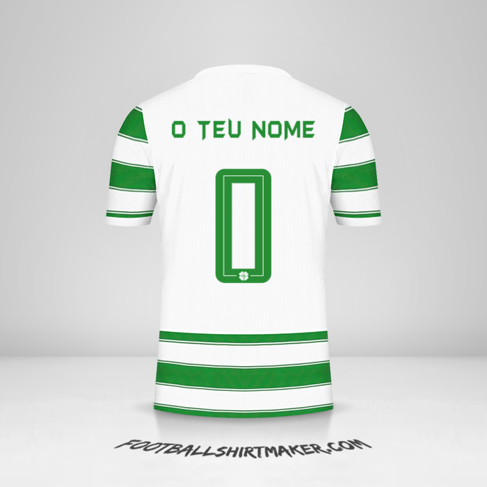 Camisola Celtic FC UEL 2021/2022 -  o teu nome - 0