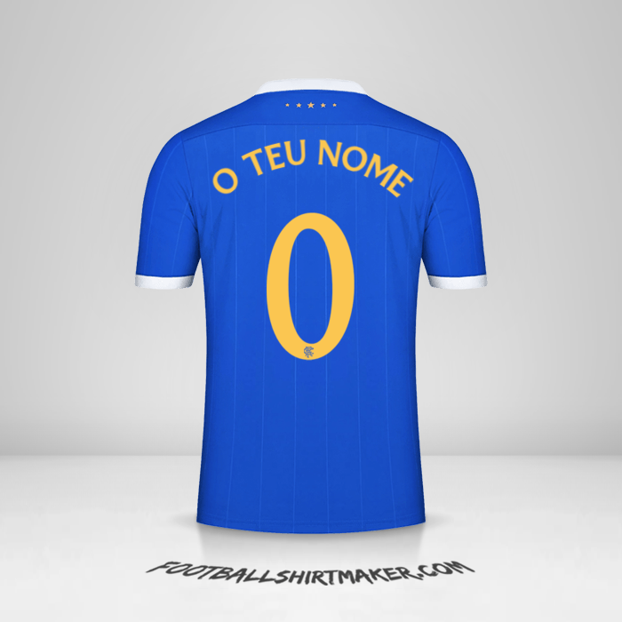 Camisola Rangers FC 2021/2022 UEL -  o teu nome - 0