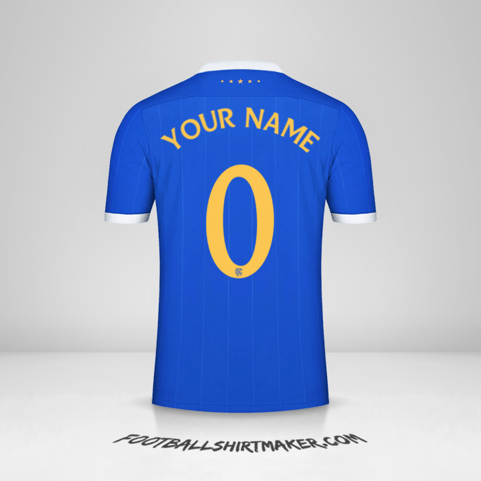 Jersey Rangers FC 2021/2022 UEL -  your name - 0