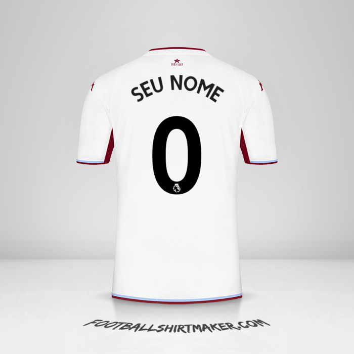 Camisa Aston Villa FC 2021/2022 II -  seu nome - 0