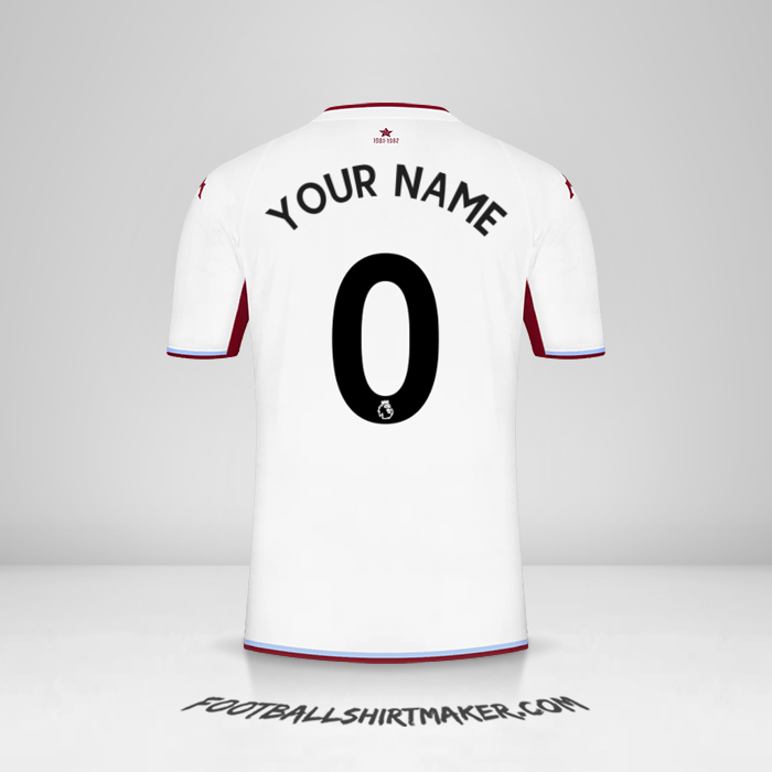 Jersey Aston Villa FC 2021/2022 II -  your name - 0