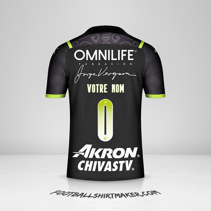 Maillot Guadalajara 2021/2022 II -  votre nom - 0