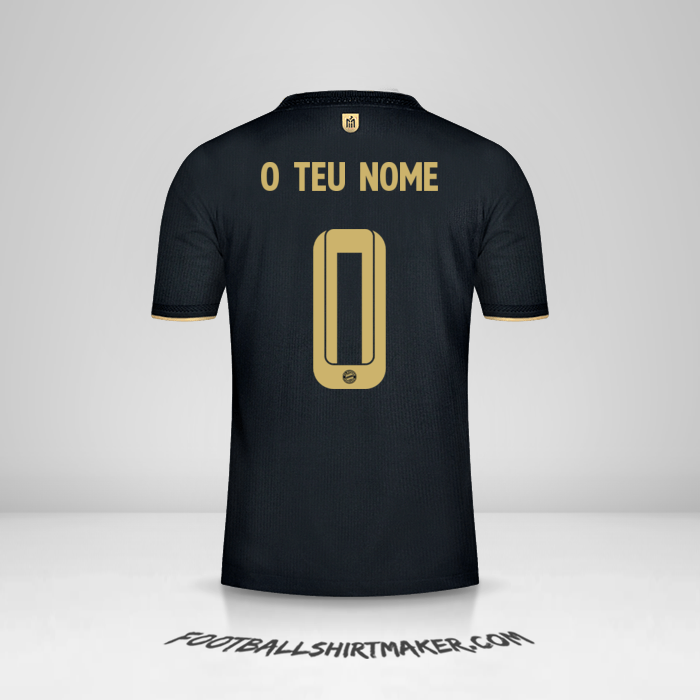 Camisola FC Bayern Munchen 2021/2022 Cup II -  o teu nome - 0