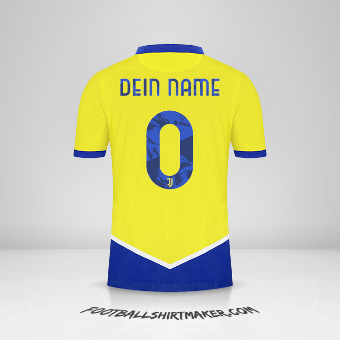 Trikot Juventus FC 2021/2022 Cup III -  dein name - 0