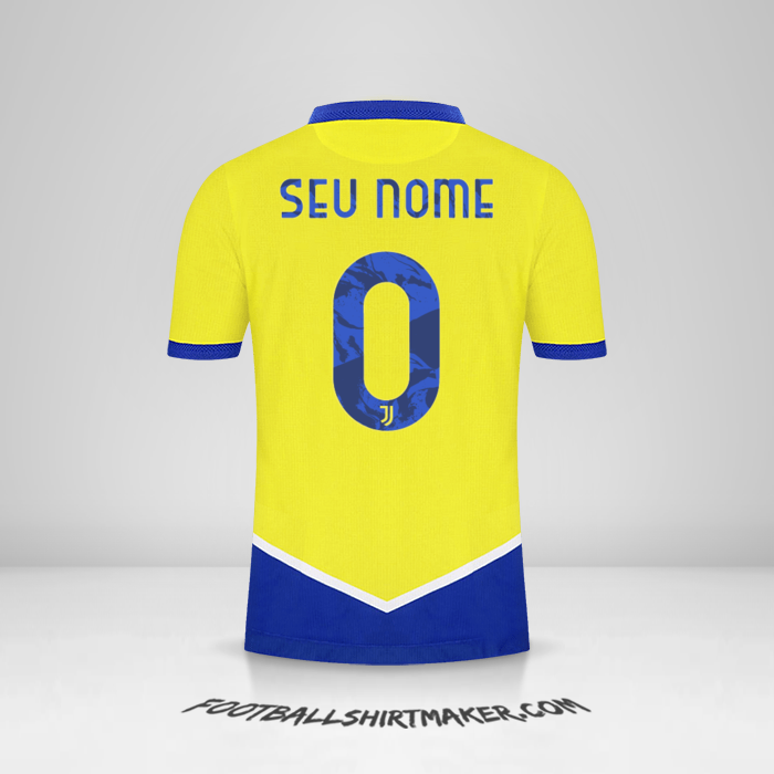 Camisa Juventus FC Cup 2021/2022 III -  seu nome - 0