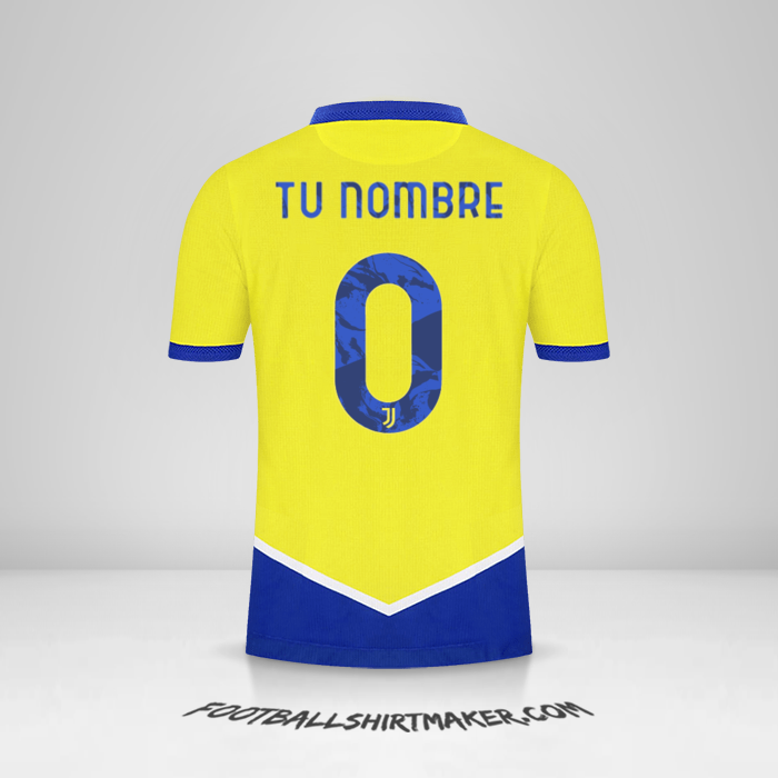 Camiseta Juventus FC Cup 2021/2022 III -  tu nombre - 0