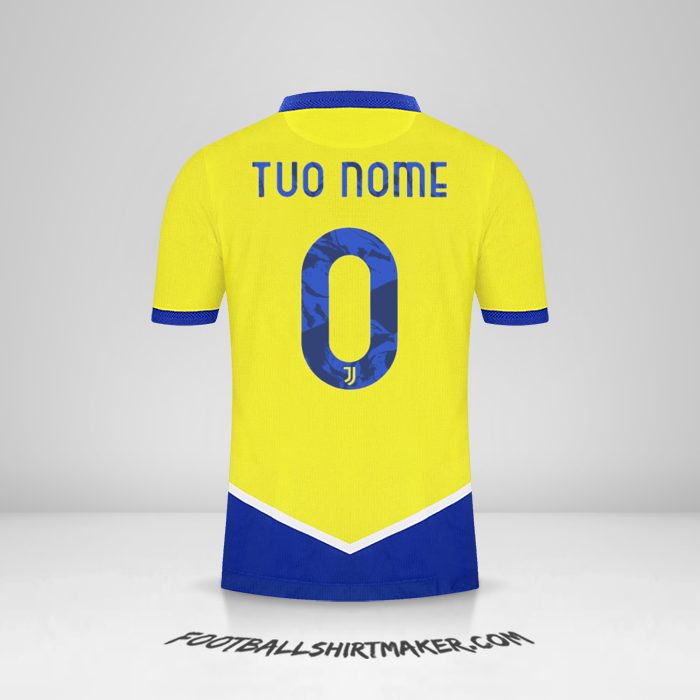 Maglia Juventus FC 2021/2022 Cup III -  tuo nome - 0