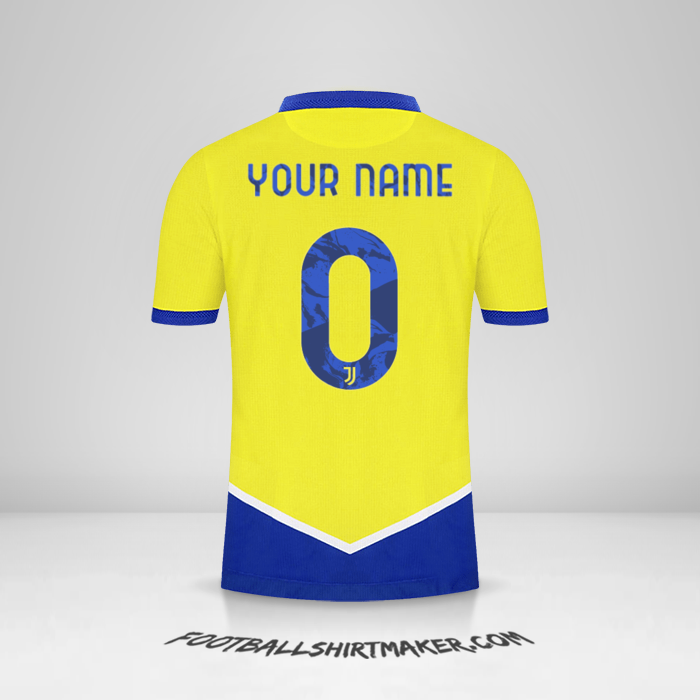 Jersey Juventus FC 2021/2022 Cup III -  your name - 0