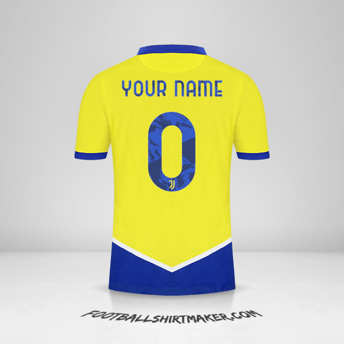 Jersey Juventus FC Cup 2021/2022 III -  your name - 0