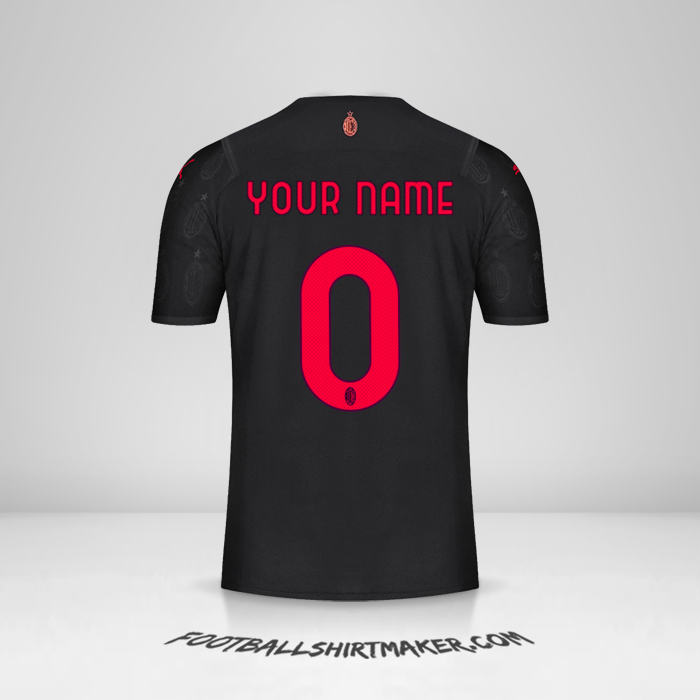Shirt AC Milan 2021/2022 III -  your name - 0