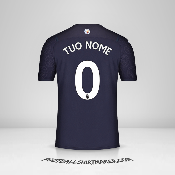 Maglia Manchester City 2021/2022 III -  tuo nome - 0