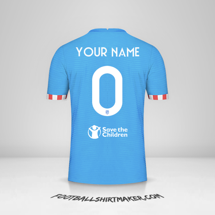 Jersey Atletico Madrid 2021/2022 Cup III -  your name - 0