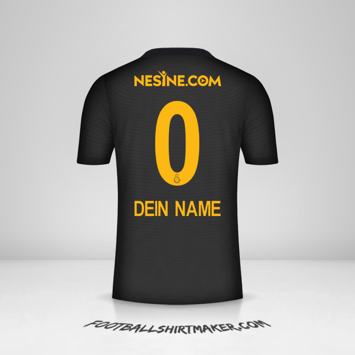 Trikot Galatasaray SK 2021/2022 II -  dein name - 0