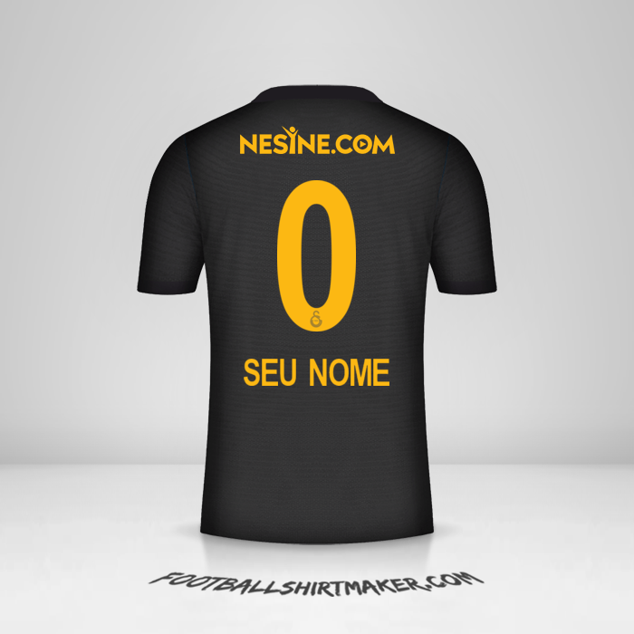 Camisa Galatasaray SK 2021/2022 II -  seu nome - 0