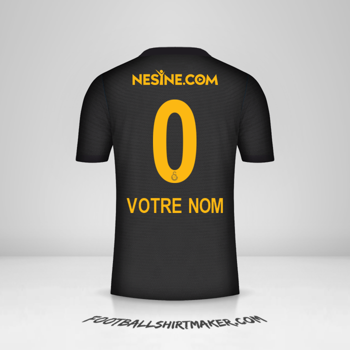 Maillot Galatasaray SK 2021/2022 II -  votre nom - 0