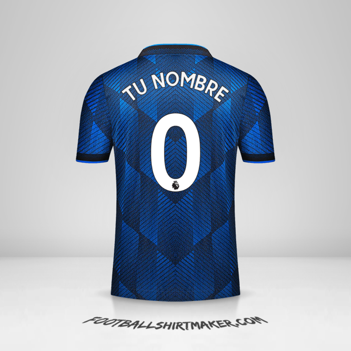 Camiseta Manchester United 2021/2022 III -  tu nombre - 0