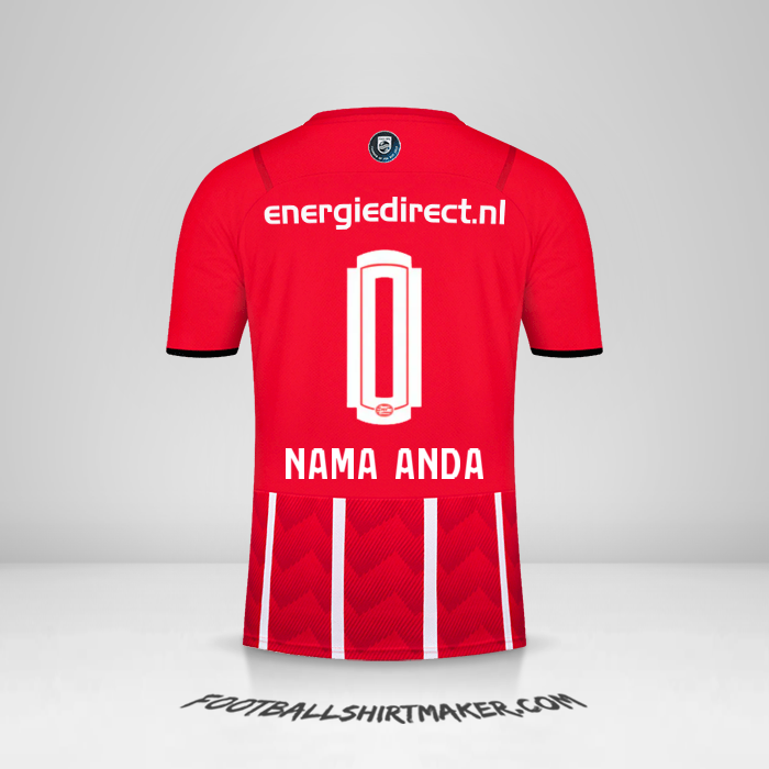 Jersey PSV 2021/2022 -  nama anda - 0