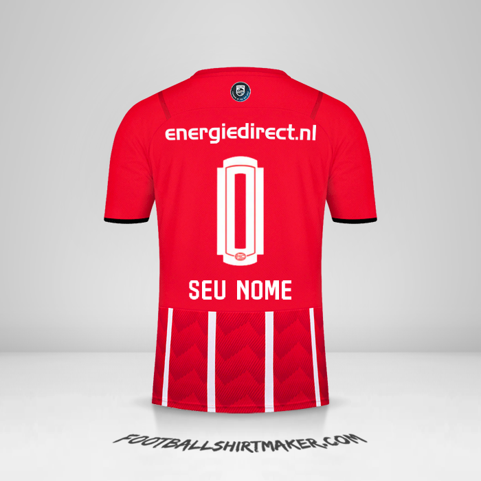 Camisa PSV 2021/2022 -  seu nome - 0