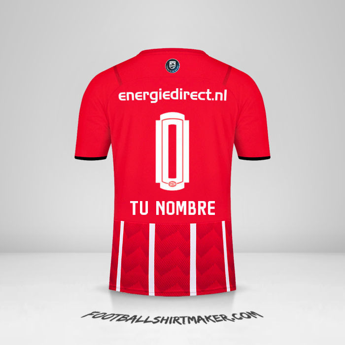 Jersey PSV 2021/2022 -  tu nombre - 0