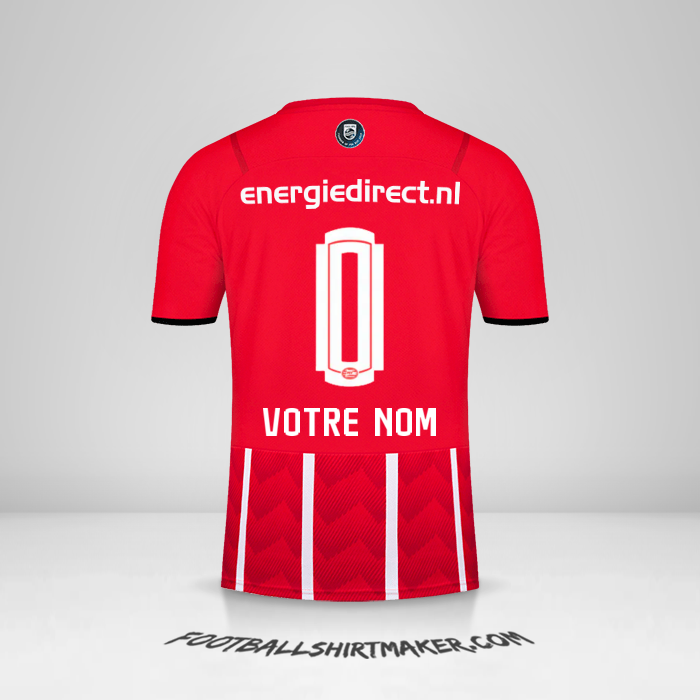 Maillot PSV 2021/2022 -  votre nom - 0