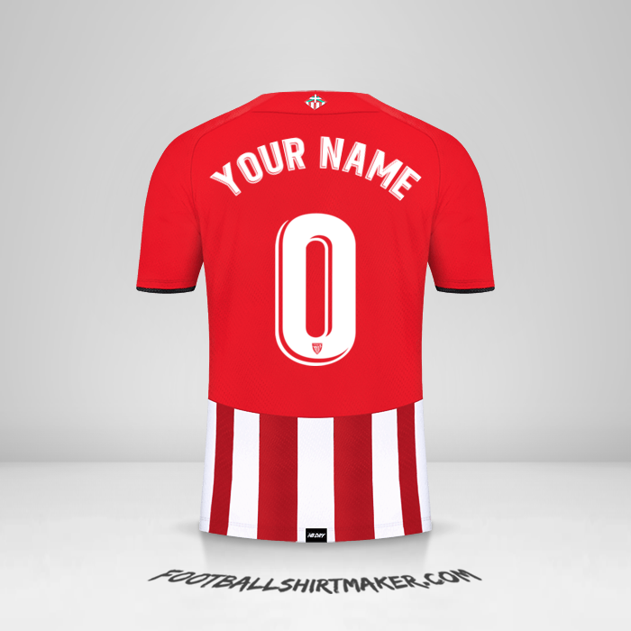 Shirt Athletic Club 2021/2022 -  your name - 0