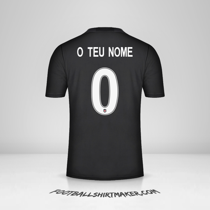 Camisola Besiktas JK Cup 2021/2022 II -  o teu nome - 0