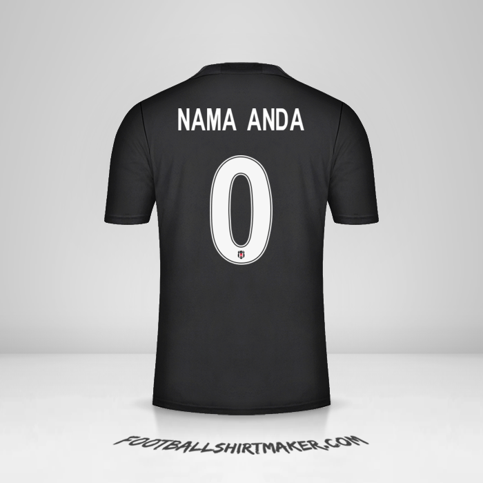 Jersey Besiktas JK 2021/2022 Cup II -  nama anda - 0