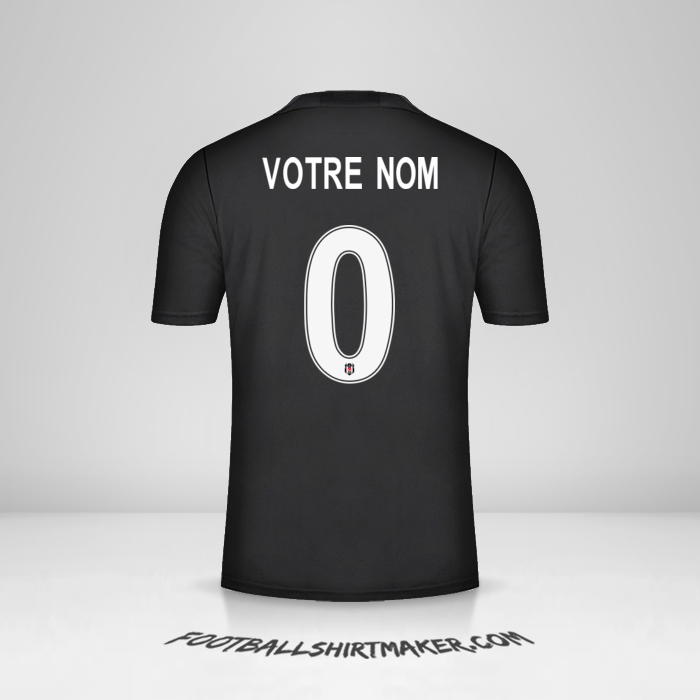 Maillot Besiktas JK 2021/2022 Cup II -  votre nom - 0