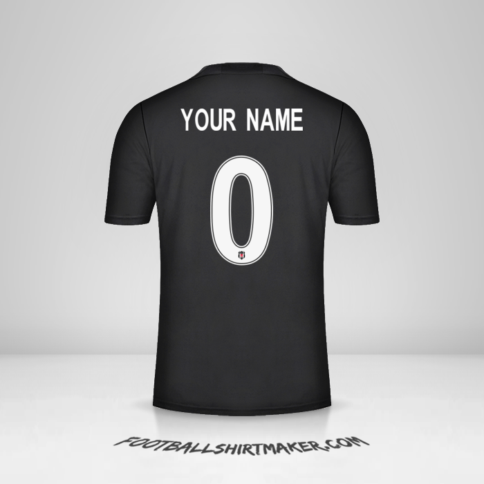 Jersey Besiktas JK 2021/2022 Cup II -  your name - 0