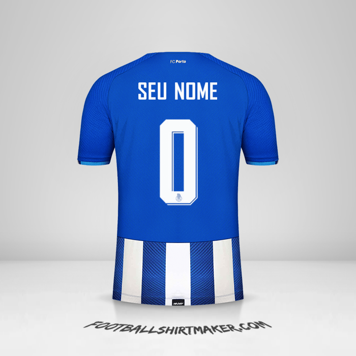 Camisa FC Porto 2021/2022 UEL -  seu nome - 0