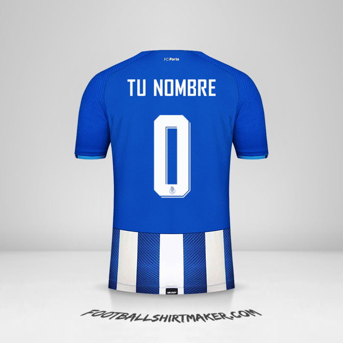 Camiseta FC Porto UEL 2021/2022 -  tu nombre - 0