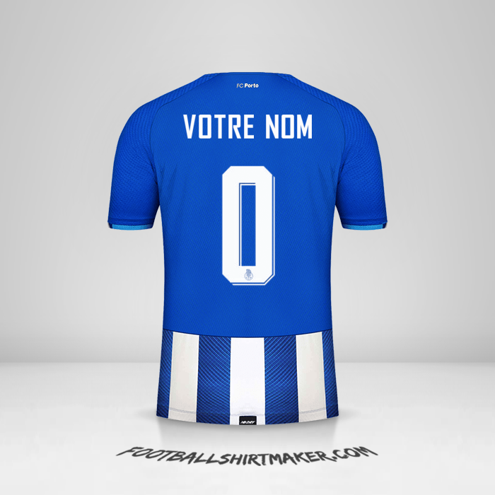 Maillot FC Porto 2021/2022 UEL -  votre nom - 0