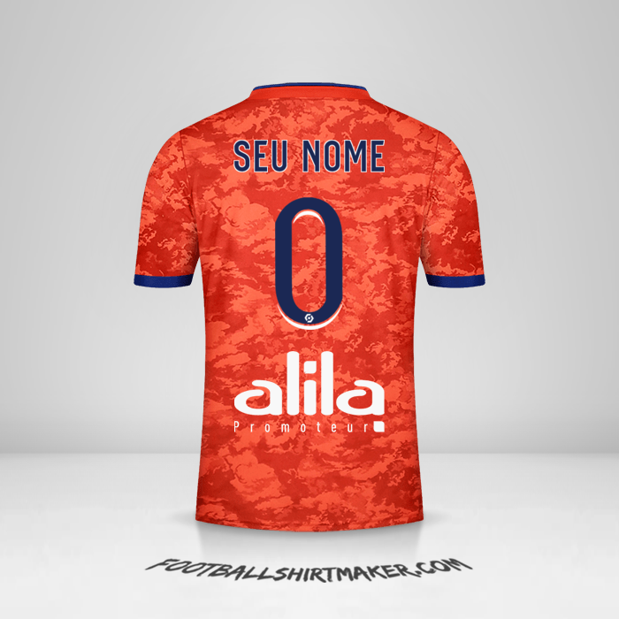 Camisa Olympique Lyon 2021/2022 II -  seu nome - 0