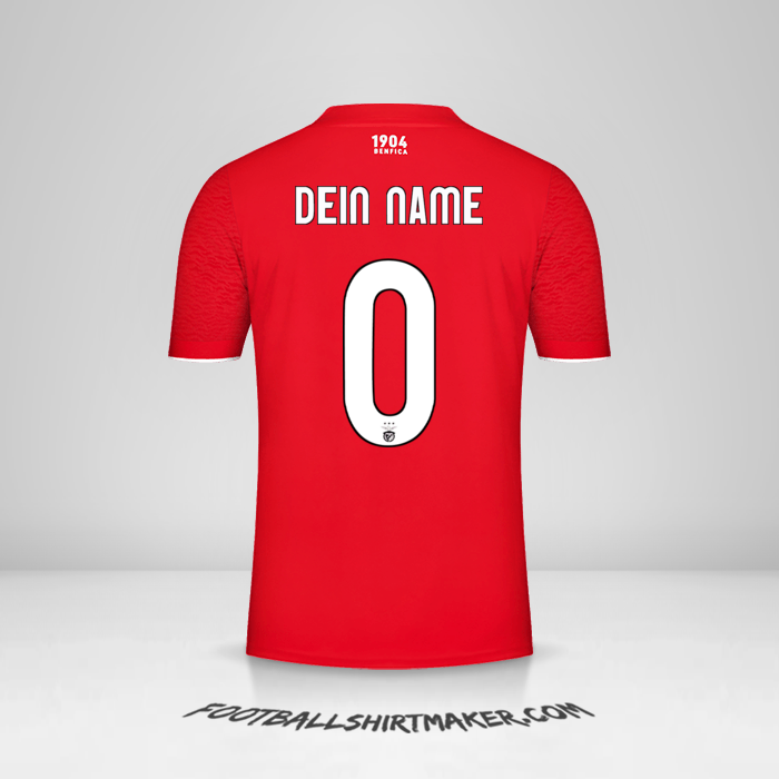 Trikot SL Benfica UCL 2021/2022 -  dein name - 0