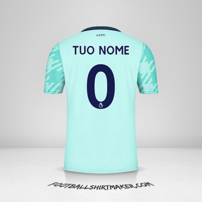 Maglia Leicester City FC 2021/2022 II -  tuo nome - 0